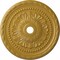 Ekena Millwork Palmetto Ceiling Medallion (Canopies up to 7 5/8"), 31 1/2"OD x 3 5/8"ID x 1 3/4"P, Iridescent Gold CM31PMIGS - alternate 1